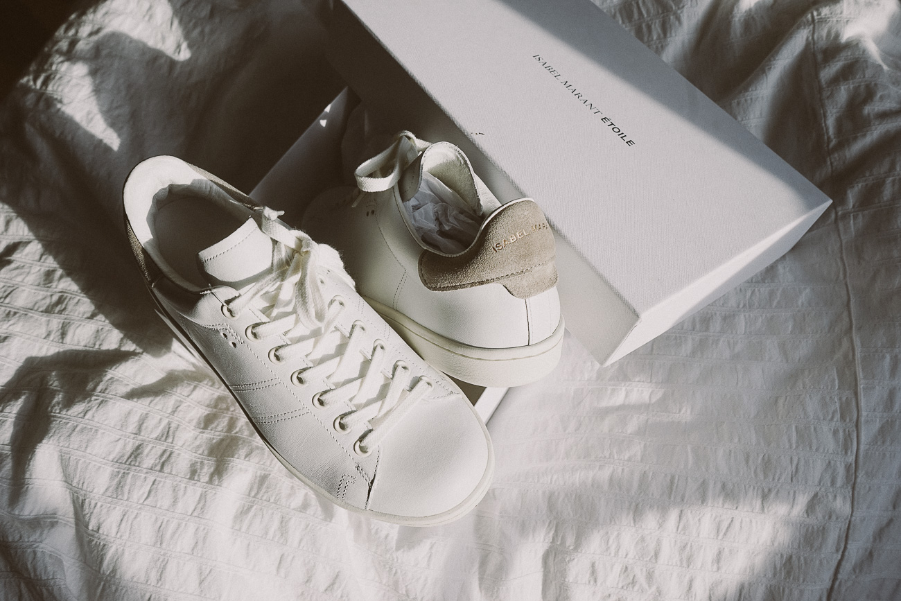 Isabel Marant Étoile White Sneakers –